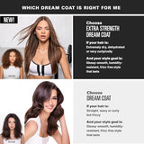 COLOR WOW Extra Strength Dream Coat, powerful, ultra moisturizing, anti humidity treatment for extremely frizz prone hair; glassy smooth, straight + resistant styles up to 3-4 washes