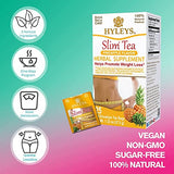 Hyleys Slim Tea Weight Loss Herbal Supplement with Pineapple - Cleanse and Detox - 50 Tea Bags (6 Pack)