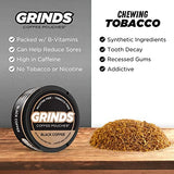 Grinds Coffee Pouches | 3 Cans of Black Coffee | 18 Pouches Per Can | 1 Pouch eq. 1/4 Cup of Coffee (Black Coffee)