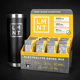 LMNT Zero-Sugar Electrolytes - Orange Salt - Hydration Powder Packets | No Artificial Ingredients | Keto & Paleo Friendly | 30 Sticks