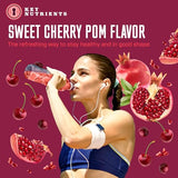 KEY NUTRIENTS Electrolytes Powder No Sugar - Sweet Cherry Pom Electrolyte Powder - Hydration Powder - No Calories, Gluten Free Keto Electrolytes Powder Packets (20, 40 or 90 Servings)