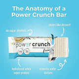 Power Crunch Whey Protein Bars, High Protein Snacks with Delicious Taste, Variety Pack, French Vanilla & Chocolate Mint, 1.4 Ounce (24 Count)