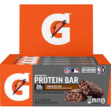 Gatorade Whey Protein Recover Bars, Chocolate Chip, 2.8 ounce bars (12 Count)