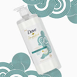 Dove Amplified Textures Sulfate-Free Moisturizing Shampoo for Coils, Curls, and Waves Hydrating Cleanse with Moisture Amplifying Hair Care Blend, 32.3 Fl Oz