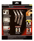 MANGROOMER - ULTIMATE PRO Back Shaver with 2 Shock Absorber Flex Heads, Power Hinge, Extreme Reach Handle and Power Burst