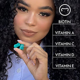 Sugarbear Hair Vegan Vitamin Gummies for Normal Hair Growth Support with Biotin, Vitamin C, B12, Iodine, Folic Acid - Gummy Vitamins Supplement (75 Count (Pack of 2))