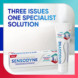 Sensodyne Toothpaste Sensitivity Gum and Enamel, Triple Protection, Refreshing Fluoride Toothpaste, Mint Flavor - 3.4 Ounces x 3