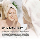 Manuka Honey Cream (8oz) Body Lotion Skincare Relief - Eczema Honey Cream for Psoriasis, Itchy, Dry Skin - Face Moisturizer For Kids, Adults, Baby Eczema Cream with Manuka Honey New Zealand