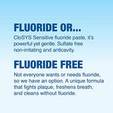 CloSYS Fluoride Toothpaste, 7 Ounce (2 Pack), Gentle Mint, Whitening, Enamel Protection, Sulfate Free, 7 Ounce (Pack of 2)