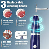Plaque/Tartar Remover for Teeth, Dental Calculus Remover Teeth Cleaning Kit with LED Light & 5 Adjustable Modes