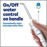 Waterpik ION Professional Cordless Water Flosser Teeth Cleaner Rechargeable and Portable, White, 1 Count