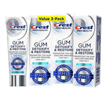 Crest Pro-Health Gum Detoxify and Restore Toothpaste, Deep Clean, 3.5 oz, Pack of 3
