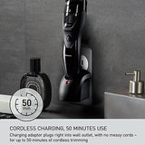 Panasonic Cordless Men's Beard Trimmer With Precision Dial, Adjustable 19 Length Setting, Rechargeable Battery, Washable - ER-GB42-K (Black)