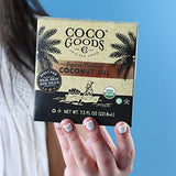 COCOGOODSCO Vietnam Single-Origin Organic Premium Coconut Oil, Centrifuge Extracted - Great for Hair and Nails Care, Skin Moisturizer 7.5 fl. oz (Travel/Convenience Pack, 0.5 fl. oz x 15 count)