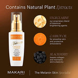 Makari Naturalle Carotonic Extreme Brightening Serum SPF15 (1.7 oz) | Helps Heal Blemishes, Scars, and Imperfections | Brightens, Smoothens, & Gives Antioxidant Protection | For Oily & Acne-Prone Skin