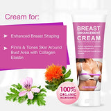 Breast Enhancement Cream, 100g Natural Breast Enlargement Cream for Breast Growth & Bigger Breast, Boob Cream with Gentle Formula to Lift, Firm & Tighten Breast
