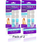 Naked Nails Refills Replacement Parts Buffers, Files & Shines (Pack of 2)