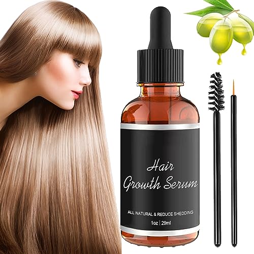 Noor Hair Growth Serum African Olives, Noor Love Hair Growth Serum African Olives, Noor Hair Growth Serum, Noor Hair Oil for Hair Loss White Black Women, Noor Hair Fast Natural Hair Growth (1pcs)