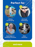 Nurture Rinse Free Waterless Foaming Cleanser | Women, Camping, Elderly & Hospital Care | Waterless Shower & Bath Wash w/Aloe for Sensitive Dry Skin | Perineal Cleansing Foam, Hand & Body Soap