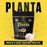 Ambrosia Planta - Premium Organic Plant-Based Protein | Vegan & Keto Friendly | Gourmet Flavors with No Bloating or Stomach Upset | Gluten & Soy Free | No Added Sugar | 14 Servings | (Cinnamon Roll)