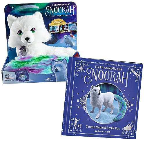 The Elf on the Shelf 2023 Set of 2: Noorah Fox Plush and Extraordinary Noorah Book