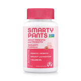 SmartyPants Men's & Women's Probiotic Immunity Gummies: Prebiotics & Probiotics for Digestive Health & Immune Support Supplement, Gluten Free, Vegan, Strawberry Crème Flavor, 60 Count (30 Day Supply)