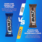 Built Bar Variety 12 Pack High Protein Energy Bars | Gluten Free | Chocolate Covered | Low Carb | Low Calorie | Low Sugar | Delicious Protien | Healthy Snack (Brownie Batter, Churro, Coconut)