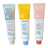 Glossier Balm Dotcom Trio Mango, Birthday, Coconut Size: 0.5 fl oz / 15 ml