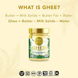 4th & Heart Original Grass-Fed Ghee, 9 Ounce, Keto, Pasture Raised, Lactose and Casein Free, Certified Paleo