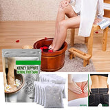 PureCleanse Kidney Support Herbal Foot Soak, Lymphatic Drainage Ginger Foot Soak, Natural Mugwort Herb Foot Soak, Ginger Foot Bath Bag - Pure Cleanse Kidney Support Herbal Foot Soak (60PCS)