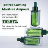 MEDIHEAL Teatree Calming Moisture Ampoule (1.7 fl oz, 1 Pack) - Quick Calming and Deep Hydrating with Teatree Leaf Water 92% for Sensitive Skin Type