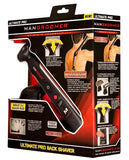 MANGROOMER - ULTIMATE PRO Back Shaver with 2 Shock Absorber Flex Heads, Power Hinge, Extreme Reach Handle and Power Burst