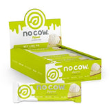 No Cow Dipped High Protein Bars, Key Lime Pie, 20g Plant Based Protein, Keto Friendly, Low Carb, Low Sugar, Dairy Free, Gluten Free, Vegan, High Fiber, Non-GMO, 12 Count