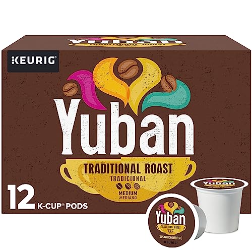 Yuban Traditional Medium Roast K-Cup Coffee Pods (12 Pods)