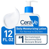 CeraVe Moisturizing Lotion Daily 12 Ounce Pump (355ml) (2 Pack)