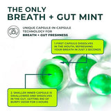 NUDE Breath Mints for Bad Breath - Lemon - 2 in 1 Keto Friendly Sugar Free Mints - Gluten Free Bad Breath Treatment for Adults - Carbs - Calorie - Breath Freshener for People - Instant Fresh - Cleanse Gut - Lemon - 5 Pack - 150 Mint Capsules