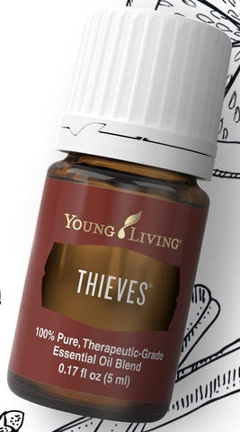 Thieves 5ml Essential Oil by Young Living Essential Oils