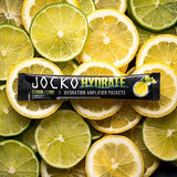 Jocko Fuel Hydrate Electrolytes Powder Packets No Sugar - Hydration Amplifier Packets for Recovery, Dehydration, & Exercise - with Vitamins B6, B12 & C (16 Packets) Lemon Lime