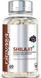 Fett Pure Shilajit/Shilajeet with Safed Musli, Ashwagandha, Kaunch Beej,and-800 MG–60 Veg Capsules(Pack of 1)