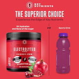 KEY NUTRIENTS Electrolytes Powder No Sugar - Sweet Cherry Pom Electrolyte Powder - Hydration Powder - No Calories, Gluten Free Keto Electrolytes Powder Packets (20, 40 or 90 Servings)