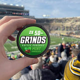 Grinds Coffee Pouches | 3 Cans of Mint Chocolate | Made in the USA | 18 Pouches Per Can | 1 Pouch eq. 1/4 Cup of Coffee (Mint Chocolate)