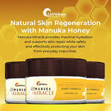 UpWellness: Manuka Miracle - Skin Cream with Manuka Honey, Olive Oil, and Beeswax - Repairs and Protects Skin - 25g