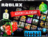 Roblox Holiday Advent Calendar for Kids, 24 Day Gift Playset - Toy Set Includes 6 Figures, 18 Accessories, 2 Redeemable Codes & More - 30 Pieces Total - Christmas Gift for Boys & Girls Ages 6+