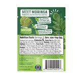 Kuli Kuli Moringa Oleifera Organic Leaf Powder & Green Smoothie, 100% Pure USDA Certified & Non-GMO Moringa Powder, Great with Smoothies, Tea, and Food, 0.4 Ounce, Pack of 20 (KK_PM)