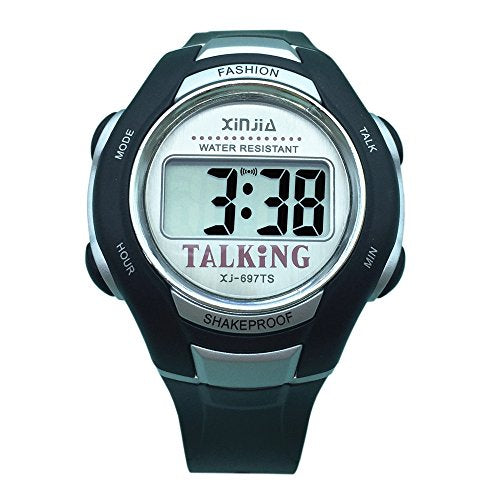 Spanish Language Unisex Talking Watch for The Blind and Elderly