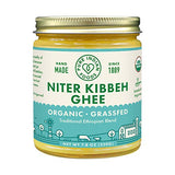 Pure Indian Foods Organic Niter Kibbeh Ghee, 7.8 oz, Grassfed Clarified Butter, Pasture Raised, Non-GMO, Gluten Free, Made in USA, Paleo & Keto Friendly