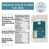 Ocean’s Balance: Organic Dulse Flakes - Maine Coast Seaweed Atlantic Ocean Sea Vegetables - Perfect for Keto Diet, Paleo Diet, Vegetarian Lifestyle or Vegan Diet & Detox Cleanse - Gluten Free, 16oz Bag