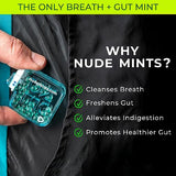 NUDE Breath Mints for Bad Breath - All FLAVORS - 2 in 1 Keto Friendly Sugar Free Mints - Gluten Free Bad Breath Treatment for Adults - Carbs - Calorie - Breath Freshener for People - Instant Fresh - Cleanse Gut - MIX - 5 Pack - 150 Mint Capsules