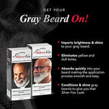 Godefroy Silver Fox Men's Silver And Gray Beard Brightener For Ethnic Hair Types, 3 Fluid Ounce