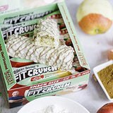 FITCRUNCH Snack Size Protein Bars, Designed by Robert Irvine, World’s Only 6-Layer Baked Bar, Just 3g of Sugar & Soft Cake Core (Apple Pie)